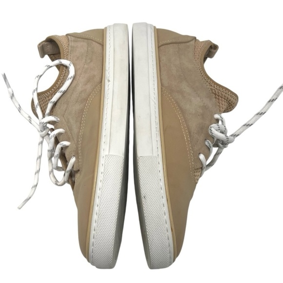Jenni Kayne Natural Tan Leather Lace Up Casual Trainers Sneakers Women’s 38 - Picture 12 of 16